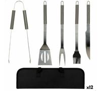 Accessoires de gril Actifs 7,5 x 35 x 1,9 cm Acier inoxydable silicone 12 pièces (5 pièces)