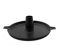 Accessoires de gril tepro insert de support de poulet en fonte, système de grille dans la grille d'environ 57 cm Ø