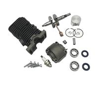 Accessoires de Jardin Joint d'huile de roulement Vilebrequin, Cylindre et Piston 38MM adapté aux pièces Moteur tronçonneuse à Essence S/tihl MS180 MS180C MS 018