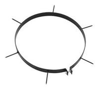 Accessoires de jardin - VIDAXL - Colliers aérateurs de pelouse 5 pcs - Fer noir - 30 cm - Durable Noir G