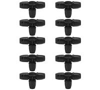 ACCESSOIRES DE JARDING REPICEFINEM 10PCS 8/11 TE-shirt barbelé avec tuyau de serrure raccords de tuyau de tuyaux durables faciles à installer et à connecter adaptés aux jardins