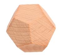 Accessoires De Jeu De Dés en Bois Dés À Faire Soi-Même Dés Vierges Jeu De Comptage De Dés Blocs De Dés Carrés pour L'Artisanat Dés De Yoga pour Enfants Dés Alimentaires
