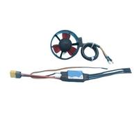Accessoires de Jouets Propulseur sous-Marin 12V T60, Moteur sans balais étanche CW CCW, hélice de 60mm, 30A ESC 3S-4S, pièces Lipo pour Bateau-appât RC, Robot ROV(Reverse XT60 ESC kit)