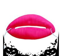 Accessoires De Lèvres Drôles - Costume De Farce De Bouche De Saucisse, Accessoire De Fête À Lèvres Rouges Géantes | Caoutchouc Rose 10x5.5cm 11g, Pour Femmes, , Jeunes Amis, Danse De Mariage, H