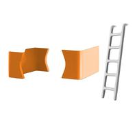 Accessoires de lit d'enfants Bunky 1 ladder white