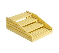 Accessoires de litière pour chat | Tapis à 2 couches réglable antidérapant et résistant aux éclaboussures | Piège à débris en polypropylène de 41 cm - Capacité de 15 kg pour chatons, chats, maison
