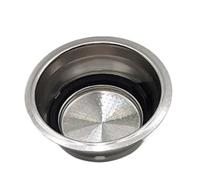 Accessoires De Machine À Café De 51 Mm Panier De Filtre Amovible Panier De Filtre En Acier Inoxydable, Compatible Avec DeLonghi, EC331 / EC680 / EC685 ECP31.21(2 cup basket)