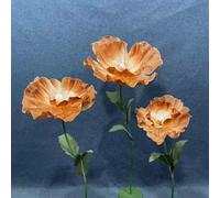 Accessoires de Mariage en Mousse, 40/50/70 Cm, Fleurs en Mousse, aménagement de scène, Fleur de Plomb, Affichage de fenêtre Artificielle, décoration de Jardin de Maison(Light Brown)