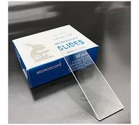 Accessoires de microscope 50 pièces Microscope biologique simple concave ou double toboggan en verre concave, pour laboratoire réutilisable durabilité et performance fiable (concave simple)