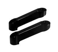 Accessoires de miroirs Extension De Rétroviseurs De Moto, Adaptateur D'extension De Rétroviseur, Fournitures De Rehausseur, Rétroviseurs De Base (Color : M10 Two way-Black)
