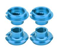 Accessoires de mise à niveau de coupelle à ressort de choc RC adaptés à la voiture RC HSP/RGT/Himoto/ 1/10 (Bleue)