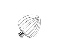 Accessoires de mixeur, compatible avec KitchenAid, K45DH K45WW K45B | KSM75, KSM90 ; crochet pétrisseur, fouet, batteur plat, acier inoxydable 304(K45WW Wire Whip)