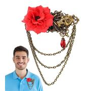 Accessoires De Mode Steampunk Pour Femme Crâne De Rose Gothique Avec | Accessoires De Pinces À Cheveux De Style Steampunk Pour Des Représentations Scéniques Et Des Spectacles