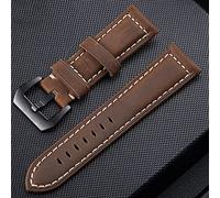 Accessoires de montre à 4 couleurs à la main en cuir 20 mm 22 mm 24 mm 26 mm STRAPE DE MONTRAGE ET LA MONTRE (PATCH BLAND PATCH FIFFOTED STAR4,20MM)
