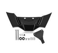 Accessoires de Moto Aileron Aérodynamique Avant De Moto Downforce Naked Aileron De Carénage pour S1000R pour M1000R 2023-2024 Carénage De Moto(Bright Black)