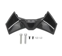 Accessoires de Moto Aileron Avant De Moto Downforce Naked Frontal Carénage Winglet Aile Aérodynamique pour MT-09 pour MT 09 pour MT09 2024-2025 Carénage De Moto(Carbon Texture)