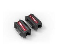 Accessoires De Moto Barres De Sécurité Bloc Décoratif Protection De Moteur Pare-Chocs pour SV650 SV 650 SX 1999-2023(Red b)