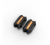 Accessoires De Moto Barres De Sécurité Bloc Décoratif Protection De Moteur Pare-Chocs pour SV650 SV 650 SX 1999-2023(Orange b)