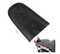 Accessoires De Moto Bavoir De Garde-Boue Arrière En Cuir Noir Diamant, Compatible For Harley Sportsters XL883 XL1200 XL 883 1200 2004-2016(Black short)