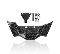 Accessoires de Moto Becquets D'aileron Avant Aileron D'aileron Aérodynamique Nu Déflecteur D'aile pour BMW pour S1000R pour S1000 R 2021-2025 Carénage De Moto(Forging Pattern)