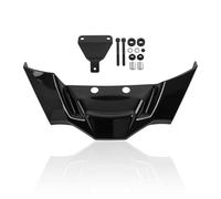 Accessoires de Moto Becquets D'aileron Avant Aileron D'aileron Aérodynamique Nu Déflecteur D'aile pour BMW pour S1000R pour S1000 R 2021-2025 Carénage De Moto(Bright Black)