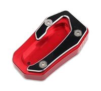 Accessoires De Moto Béquille Béquille Latérale Pour YAMAHA T-MAX TMAX 530 SX DX TMAX530 2017 2018 2019 2020 2021 2022 2023 Support De Coussin De Pied D'extension(Rouge)
