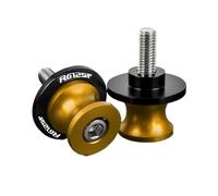 Accessoires De Moto CNC en Aluminium Bras Oscillant Bobines Curseur Support Vis pour SU&ZU&KI RG125F RG125 F RG500 RG 500 RGV250 RGV 250(8MM RG125F LOGO-04)