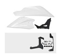 Accessoires de Moto compatibles avec CB750 CB 750 Hornet 2023 2024, Protection de châssis de Moteur inférieur, Plaque de Finition décorative(White)