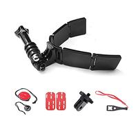 Accessoires de moto Kit de fixation au crochet pour Insta360 One X2, X, R, Go 2, GoPro Hero 9, 8, 7, 6, 5, 4, Session, 3+, DJI Osmo Action AKASO, SJCAM, Caméras d'action Xiaomi Yi