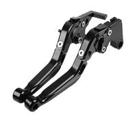 Accessoires De Moto Leviers De Frein Et D'embrayage Boutons Poignées De Guidon Pour ER6N ER-6N ER 6N 2004 2006 2007 2008(Black)