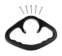Accessoires de moto, poignée passager, accoudoir de réservoir de carburant en aluminium de rechange pour Yamaha pour R6 R1 pour MT-09 pour MT-07 FZ1 FZ6 FZ8 pour MT-03 Barre d'appui de sécurité (noir)