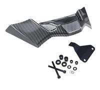 Accessoires de Moto Pour BMW Pour S1000R Pour S 1000 R 2021-2024 Pour M1000R 2023-2024 Ailerons Frontaux Nus Downforce Aileron Aérodynamique Kit De Becquet Avant Carénage De Moto(Carbon fiber texture)