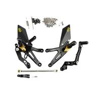 Accessoires De Moto pour CB650R/CBR650R 2019-2023 Pédales Arrière Réglables Repose-Pieds Et Levier Pédale