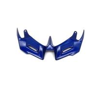 Accessoires de Moto pour YZF R3 R25 2014-2017 2018 Accessoires Moto Becquet Avant Aileron Aérodynamique Couvercle Inférieur Protection Carénage De Moto(Bleu)