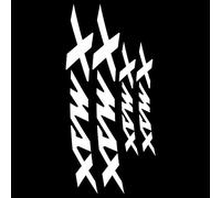 Accessoires De Moto Réfléchissants Autocollant Roue Autocollants Moyeu Bande Jante pour Yamaha Xmax 150 250 300 Xmax300 Xmax250 Xmax150