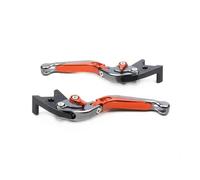 Accessoires De Moto Réglables Pour SUZUKI DL650 V-STROM 2011-2022 2013 2014 2016 2018 2021 Leviers D'embrayage De Frein Extensibles Pliants(Orange)