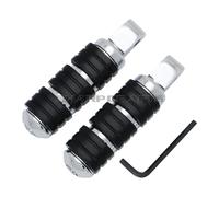 Accessoires De Moto Repose-Pieds Avant Et Arrière Repose-Pieds Pédales Marchepieds Pour Honda Shadow 750 Vt750 Ace/Aero/Spirit/Phantom Vtx1300 Vtx1800 Vt1300 Fury Steed Vt600 Vlx - Type Rear-Chrome #B