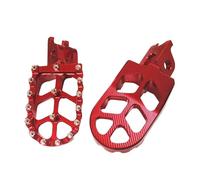 Accessoires de Moto Repose-Pieds Pédales Plaque pour CR125 pour CR250 pour CR 125 250 2002 2003 2004 2005 2006 2007 Appui Pied(Red)