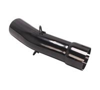 Accessoires De Moto Silencieux D'échappement Modifier 51MM Tuyau De Lien Moyen Pour SUZUKI SV650 SV 650 650X 650S 2003-2015(Black)
