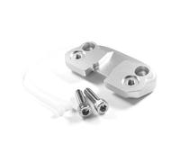 Accessoires de Moto Style Accessoires De Moto, Pince De Rehausse De Guidon, Extension De Support D'adaptateur De Guidon pour Ducati pour Scrambler 400 800 1100(Argent)