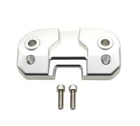 Accessoires de Moto Style Adaptateur D'extension De Pince De Guidon pour Ducati pour Scrambler 400 800 1100, Accessoires De Moto(Argent)