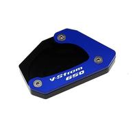 Accessoires De Moto Support De Pied Support Latéral Extension Pad Pour Suzuki Pour V-STROM 650 650/XT DL650 2012-2020(Blu)