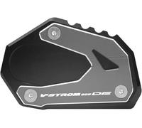 Accessoires De Moto Support De Support Latéral Extension Agrandissement Pad pour Suzuki pour V-Strom 800DE DL 800DE 2023(Titanium)