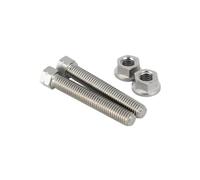 Accessoires de moto universel M8 BOULON HEX BOULON HEXE GROUPE À LA PRAIN(Titanium)