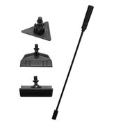 Accessoires de Nettoyage Complet Aquarium,Brosse Racleuse À Gravier Avec Long Manche | Nettoyeur de Gravier pour l'Aquarium,Pour Utilisation Dans Maison Avec Bac Eau Douce Eau De Mer Betta Tortue Crev