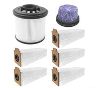 Accessoires de nettoyage efficaces pour Dreame Z40 Station 1 filtre HEPA, 1 pré-filtre et 5 sacs à poussière pour une fonctionnalité optimale (A)