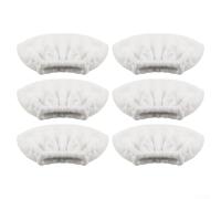 Accessoires de nettoyeur vapeur compatibles avec buse Kärcher pour Easyfix - 6 tampons en microfibre réutilisables pour nettoyage des sols durs SC2 SC3 SC4 SC5