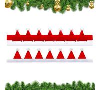Accessoires de Noël 2 pièces en feutre pour l'équitation, événements de | - Housses de rênes de Noël pour les défilés, les photos, les cavaliers, les amateurs d'équitation, les événements de la ferme