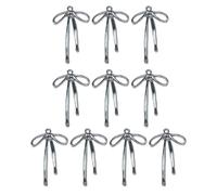 Accessoires de nœud papillon en ruban à la mode, ornement accrocheur, ornement de nœud papillon en ruban avant-gardiste pour les créateurs de tendances, décorations de cheveux accrocheuses pour les de