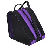 Accessoires de patinage à roulettes, sac de patins à roulettes 3 couches, sac patins glace robuste, respirant, imperméable, résistant aux rayures, figurine Oxford avec fourre-tout et sangle régl